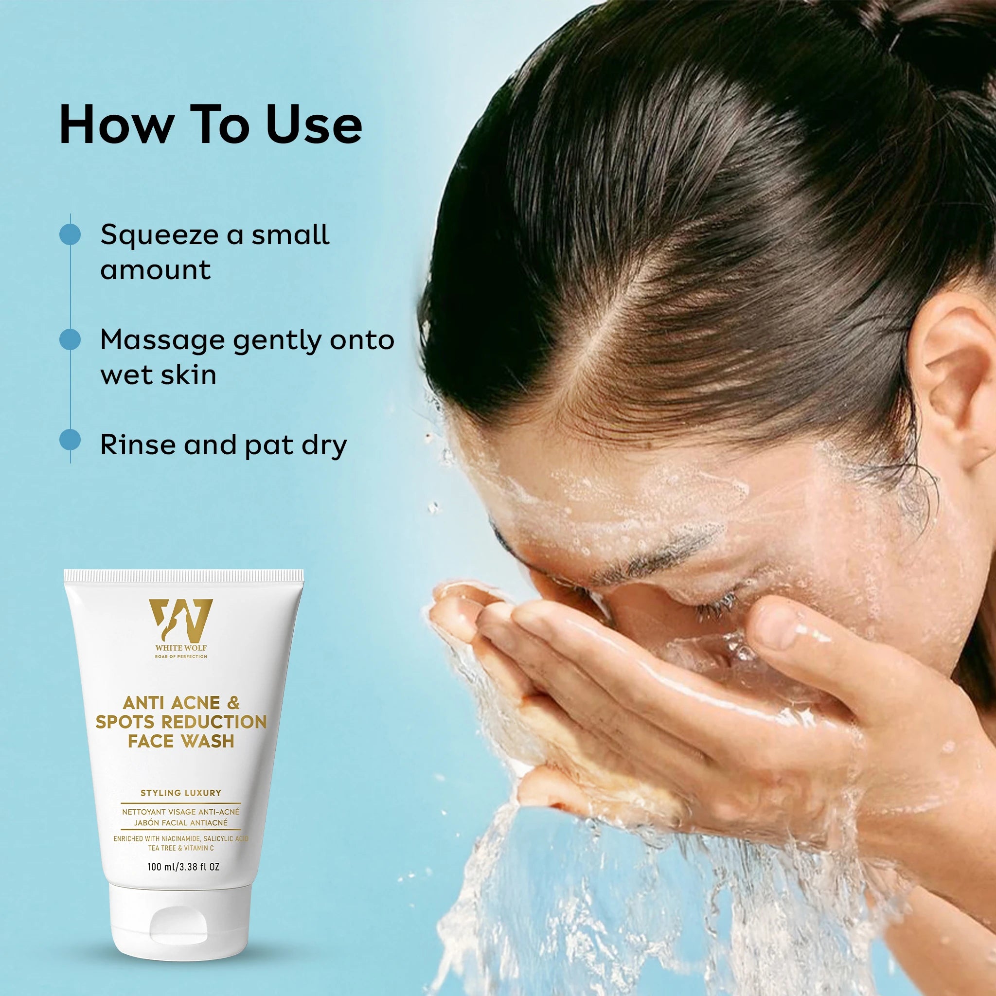 Anti Acne & Spots Reduction Face Wash