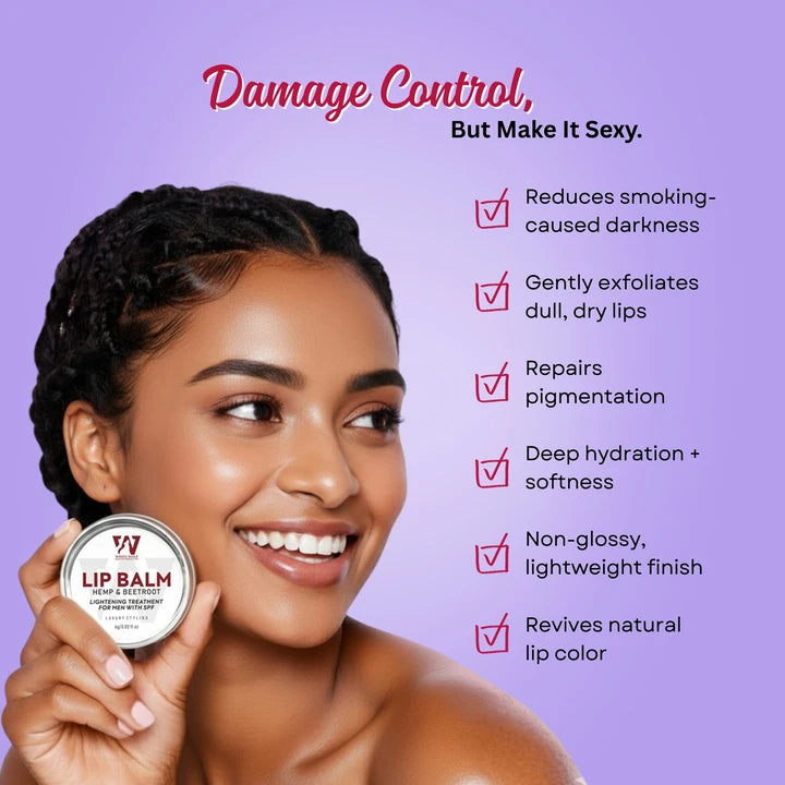 Nourishing Lip Balm with SPF for Tanned and Smokers Dark Lips