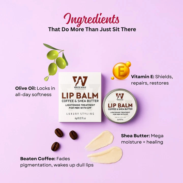 Nourishing Lip Balm with SPF for Tanned and Smokers Dark Lips