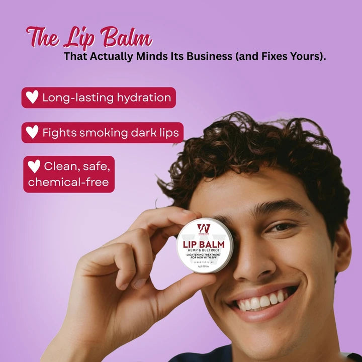 Nourishing Lip Balm with SPF for Tanned and Smokers Dark Lips