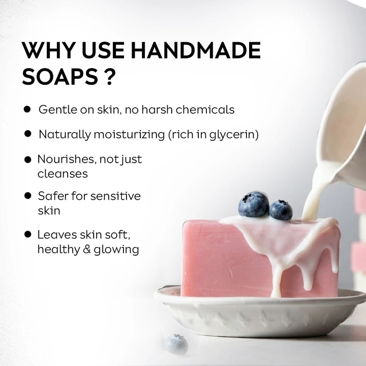 Blue Berry And Goat Milk Soap